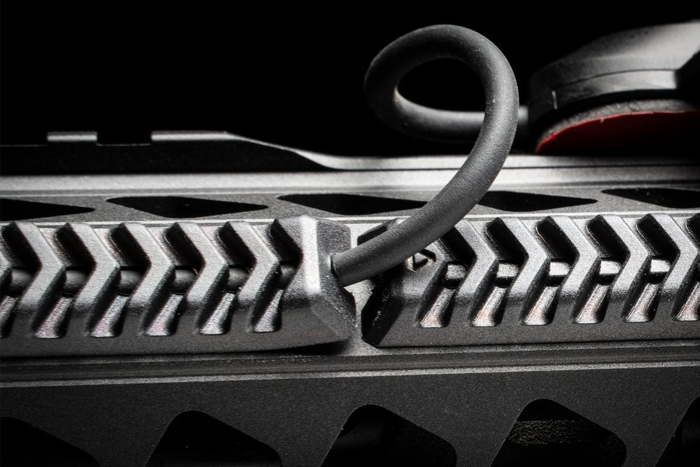 Strike Industries - Ochronne-zaslepki-SIEGEN-Rail-Covers-do-otworow-M-LOK - 5 szt. - Czarne - SI-SIEGEN-COVER-BK