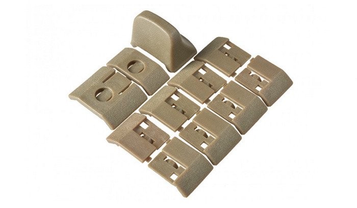 Strike Industries - Oslona-szyny-KeyMod Cover - Coyote Brown - SI-KM-Cover-CB