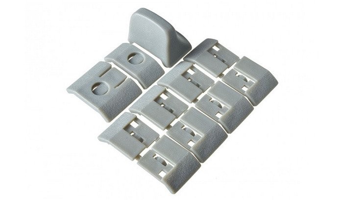 Strike Industries - Oslona-szyny-KeyMod Cover - Szary - SI-KM-Cover-GY