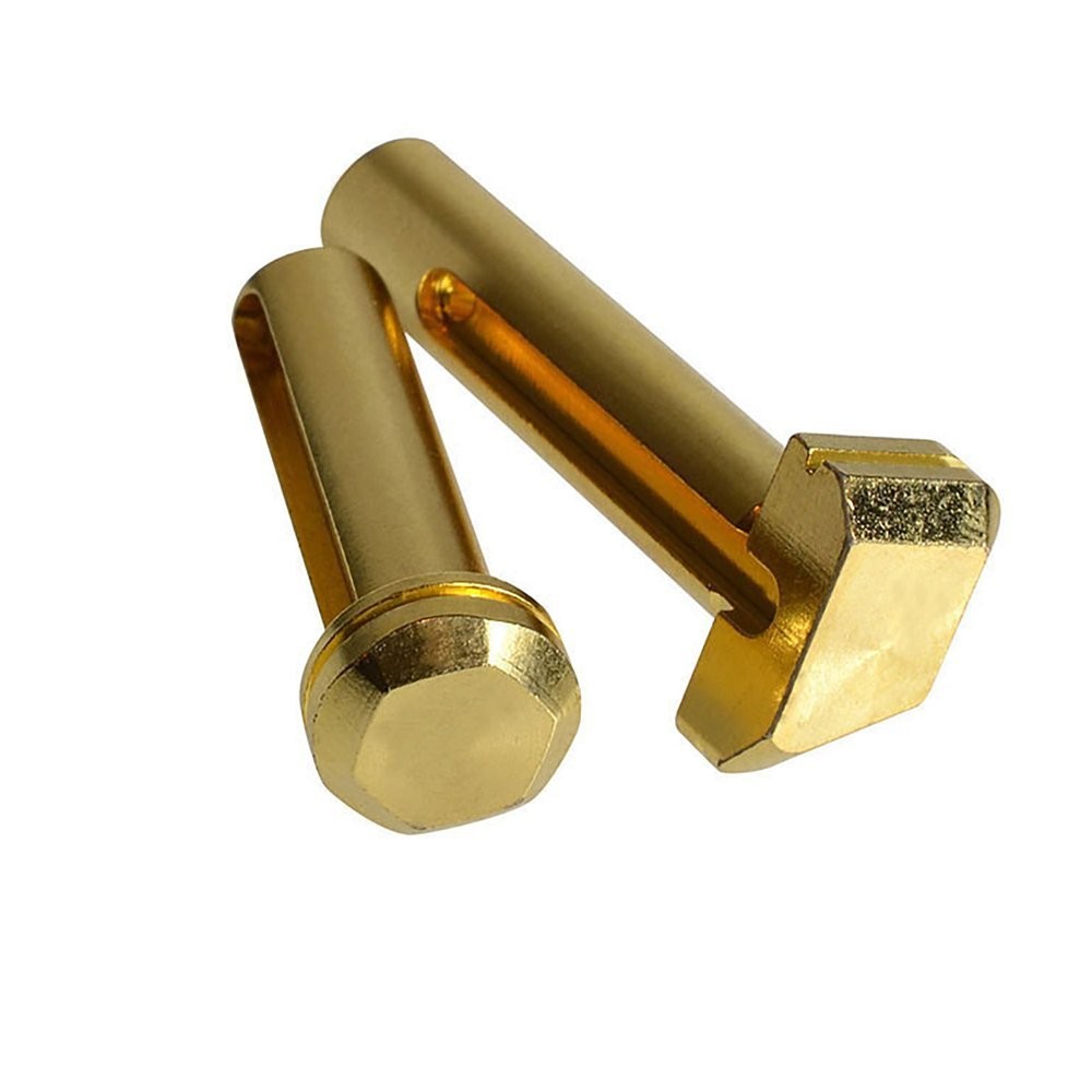 Strike Industries - Piny-mocujace-Extended Pivot  Takedown Pins-do-AR-15 - Złoty - SI-AR-EPTP-GC