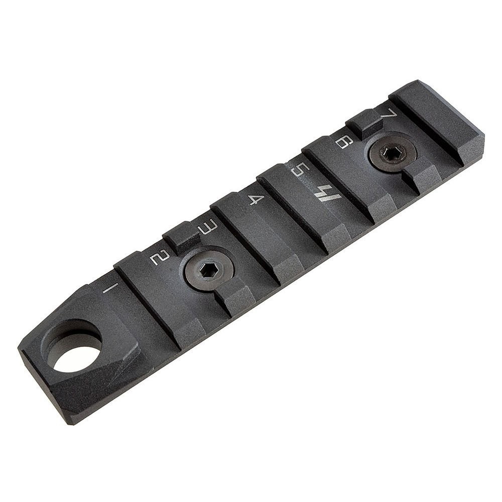Strike Industries - Szyna-LINK-KeyMod -M-LOK - 7 Slots-QD - Czarny - LINK-RS-7-QD