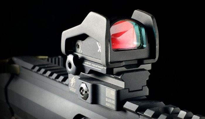 Strike Industries - Uniwersalna-szyna-oslona-kolimatora-R.EX -Reflex-Exoskeleton - SI-REX