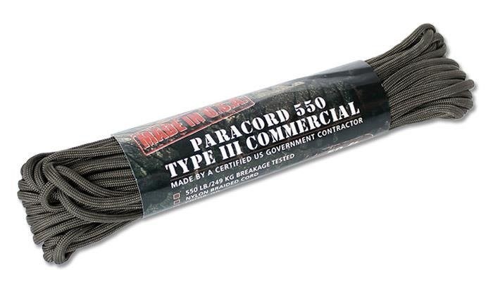 Teesar Inc. - Paracord-4 mm - 15,25m - Zielony OD - 15945001