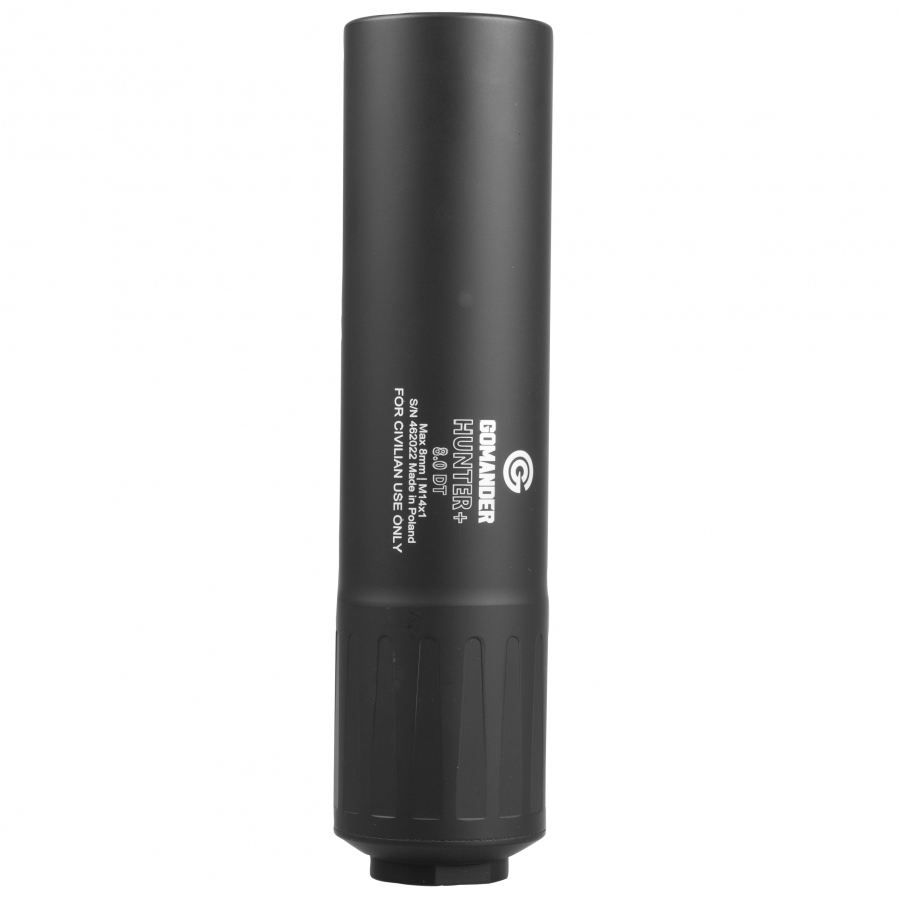 Tlumik-mysliwski-aluminiowy-Hunter-9150-1-M14X1-52-mm-8-0-DT-nasuwany-na-lufe-czarny