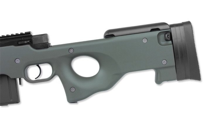 Tokyo Marui - Replika-karabinu-snajperskiego-L96-AWS - OD Green