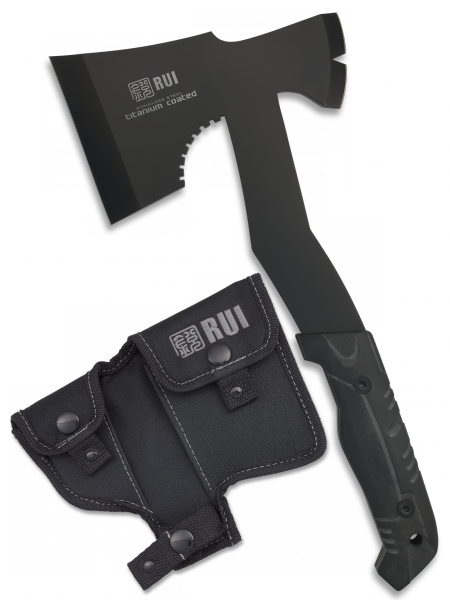 Toporek-K25-Tactical-Axe-Black-SFL-Titanium-Coated