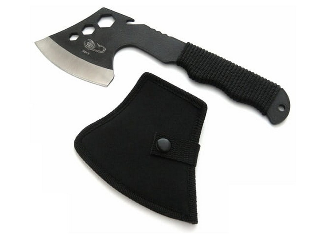 Toporek-Siekiera-N-747-oplot-paracord-cordura-pokrowiec-lentus-militaria