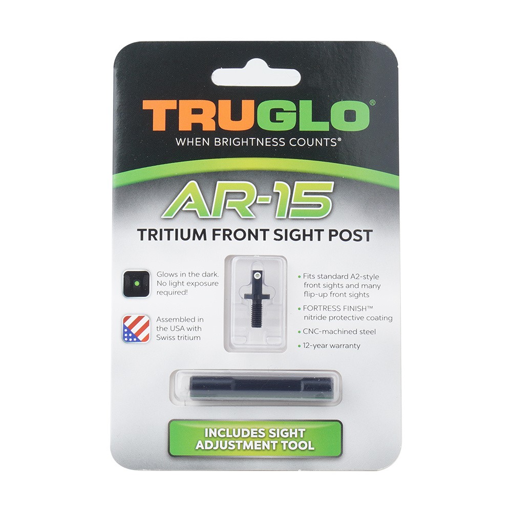 TruGlo - Muszka-trytowa-do-AR-15 - Zielona-z-biala-obwodka - TG231AR1
