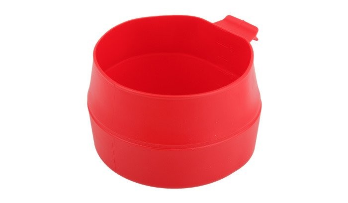 Wildo-Kubek-skladany-duzy-Fold-A-Cup-Big - 600 ml - Red - 10028