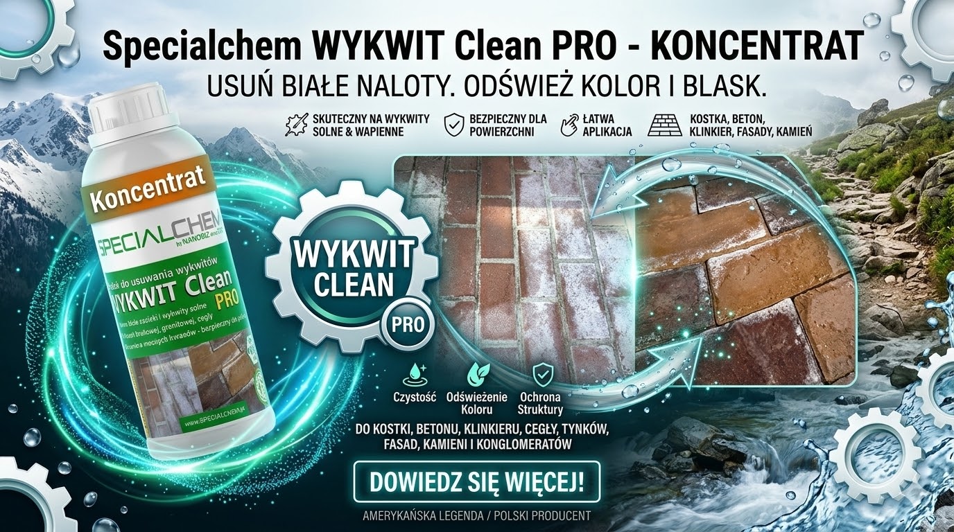 Płyn do usywanie białych wykwitów