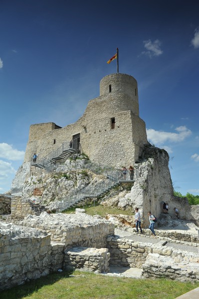 Zamek_Rabsztyn_widok_na_stolp