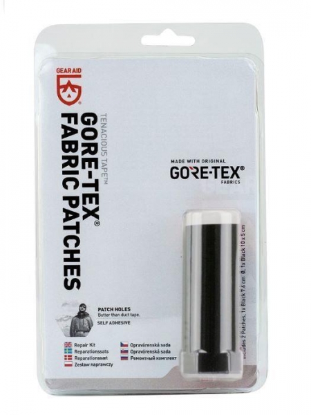 Zestaw-naprawczy-GORE-TEX-GearAid-Fabric-Patches-Black