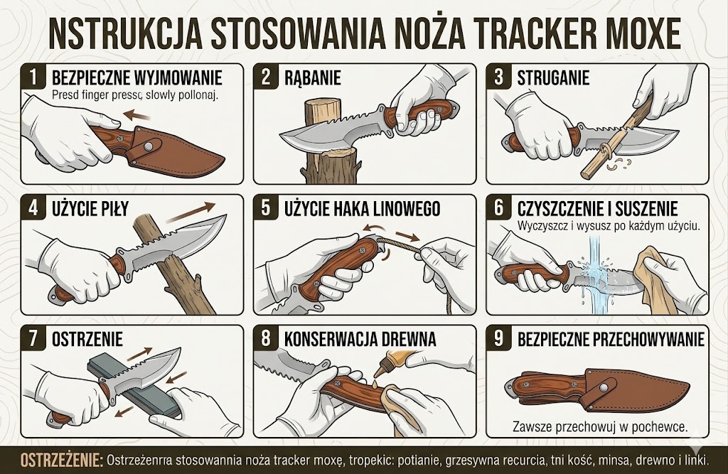 Instrukcja obsługi typu tracker