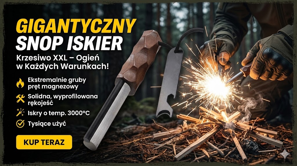 Krzesiwo survivalowe Gigant
