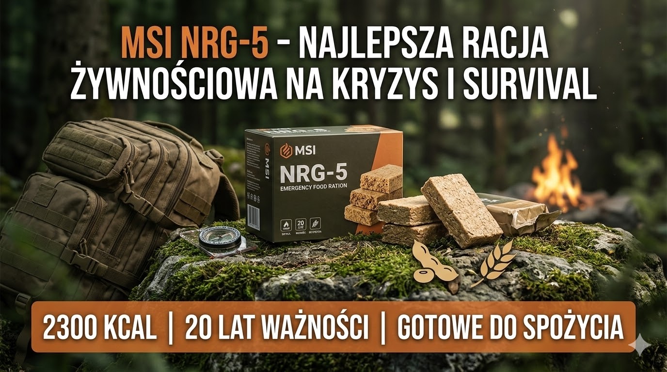 Racje żywnościowe na wypadek kryzysu