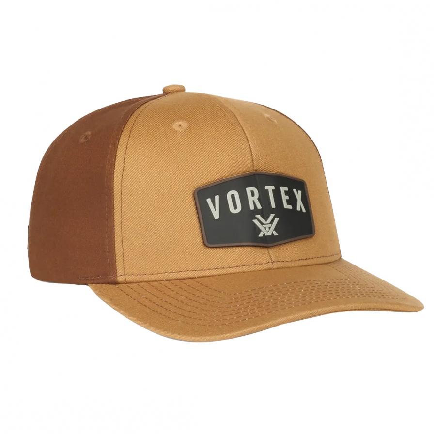 czapka-z-daszkiem-meska-vortex-go-big-patch-piaskowo-brazowa