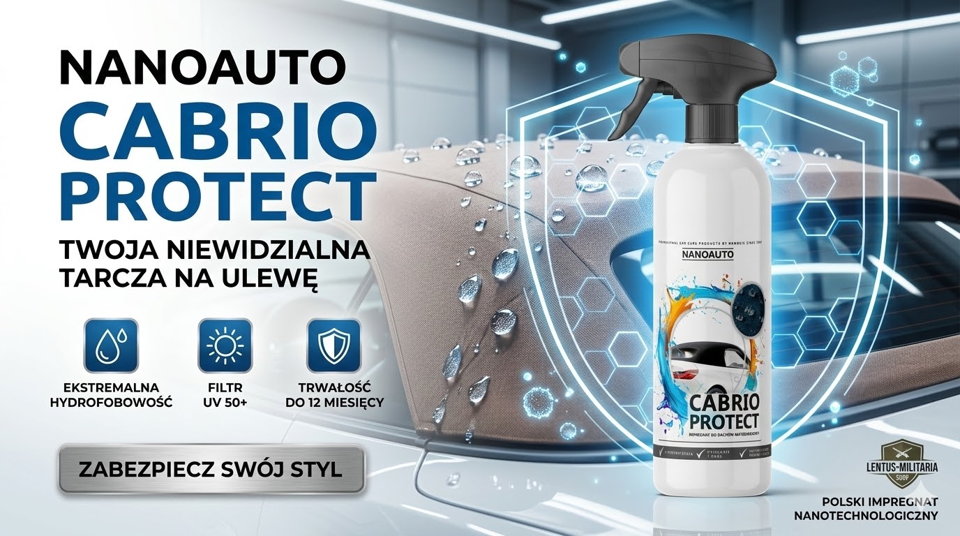 Impregnat do dachów cabrio