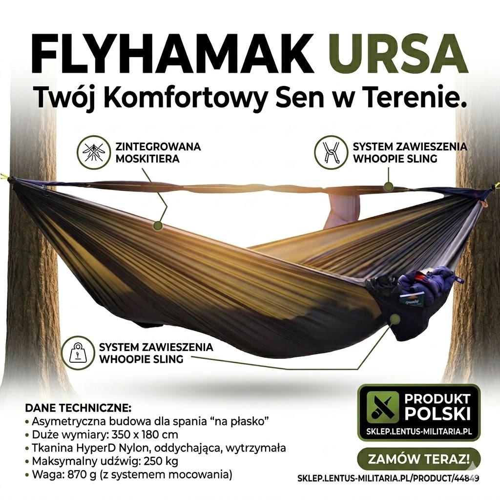 Hamak survivalowy Ursa