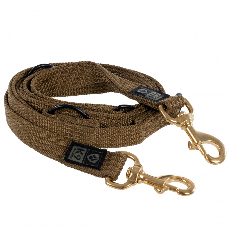 smycz-przepinana-k9-thorn-z-raczka-przednia-255-cm-brazowa
